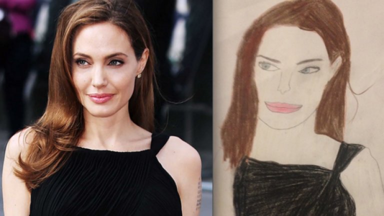 Портрет на Анджелина Джоли