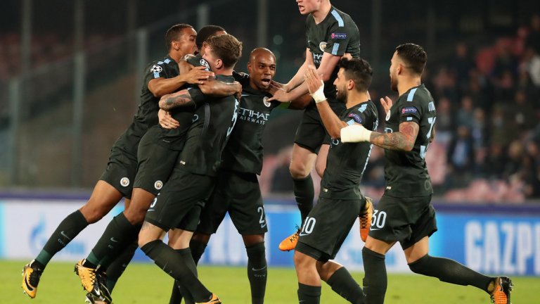 Сити продължава без грешка в Шампионската лига след още един зрелищен мач