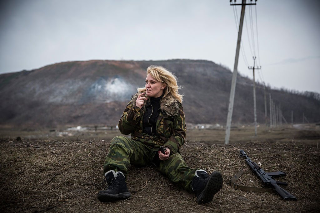 &lt;&gt; on March 12, 2015 in Makeevka, Ukraine.
