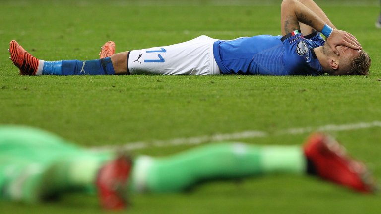 Италия потъна в сълзи, но не само "адзурите" плачат. Ето как изглежда нашата идеална 11-орка от звездите, които ще пропуснат Мондиал 2018...