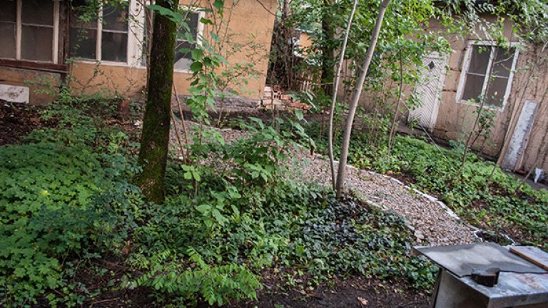 Дворът на ателиетата на Георги и Стелиян