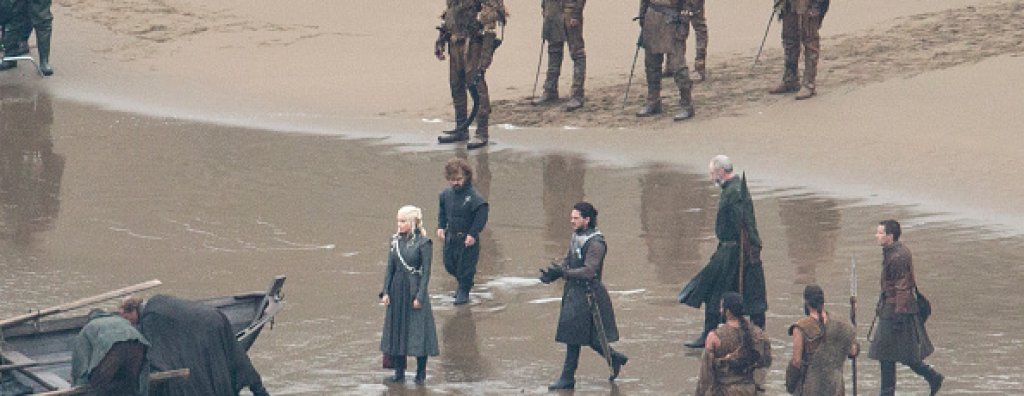Кадри от снимките на Game of Thrones 7 в Испания