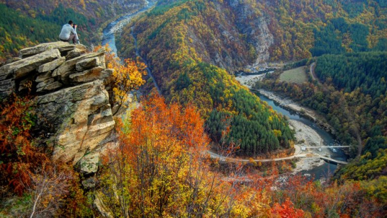 Прочутият меандър на река Арда, привличащ фотографи от всички краища на страната