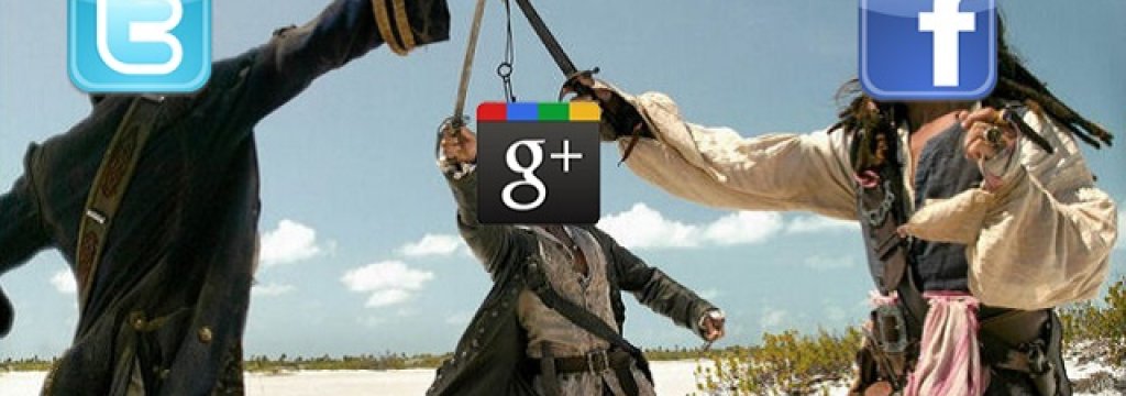 google-plus-facebook-twitter-battle