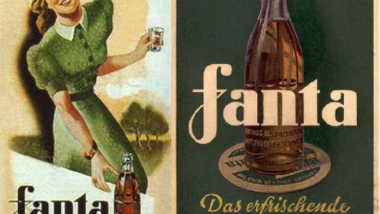 Coca-Cola, Fanta

През 1941 г. в германския клон свършва сиропът, а доставката му от САЩ е невъзможна заради военновременните ограничения. Така че компанията изобретява чисто нова напитка, специално за нацистите: Fanta. Това неофициално е питието на нацистка Германия.