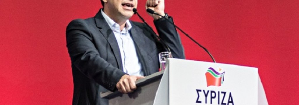 Syriza leader Alexis Tsipras at the party congress in Athens, Greece, 3 January 2015.