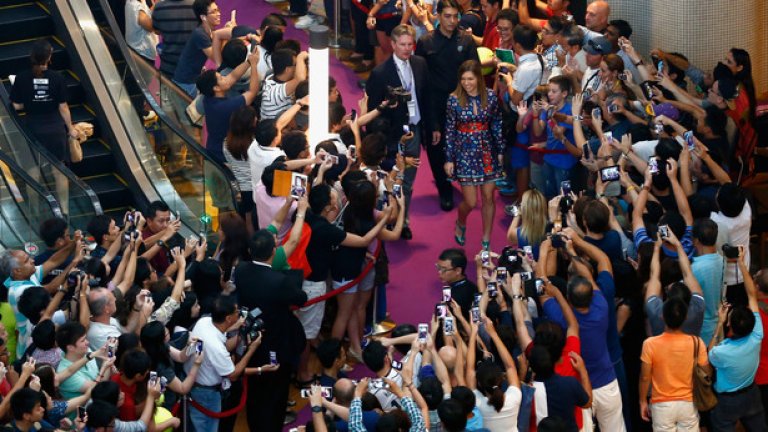 Румънката Халеп пристига