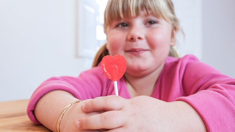 дебело дете