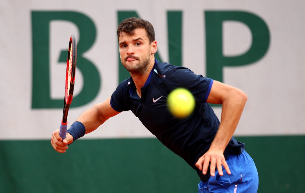 григор димитров, ролан гарос