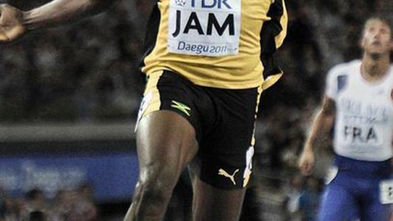 Най-бързият мъж на планетата Юсейн Болт по разбираеми причини също попадна в кампанията ForeverFaster