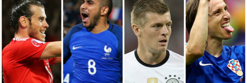 20-те най-добри футболисти на Евро 2016 