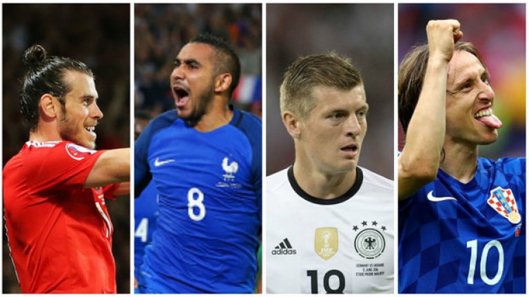 20-те най-добри футболисти на Евро 2016