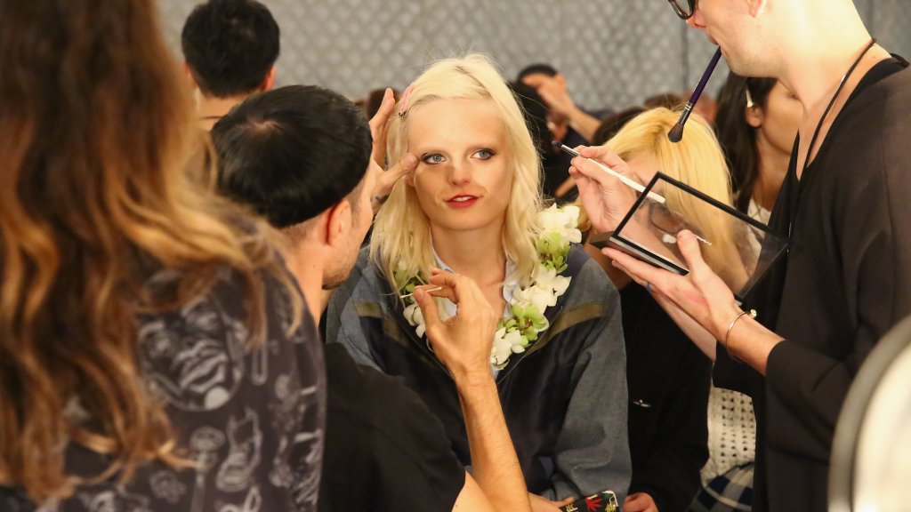 Anna Sui - Backstage - Spring 2016 New York Fashion Week: The Shows