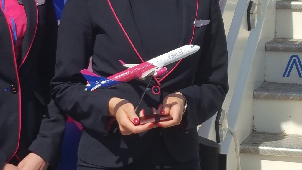 Макет на новия Airbus A321