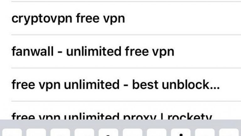 2. Може да намерите приложението по две фрази на търсене. Като free vpn или само като vpn. Скролвате надолу, докато откриете Robo VPN