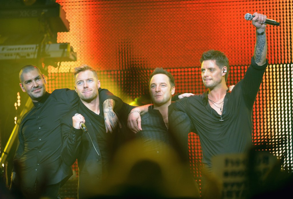 Boyzone Join Ronan Keating on Stage At The Royal Albert Hall