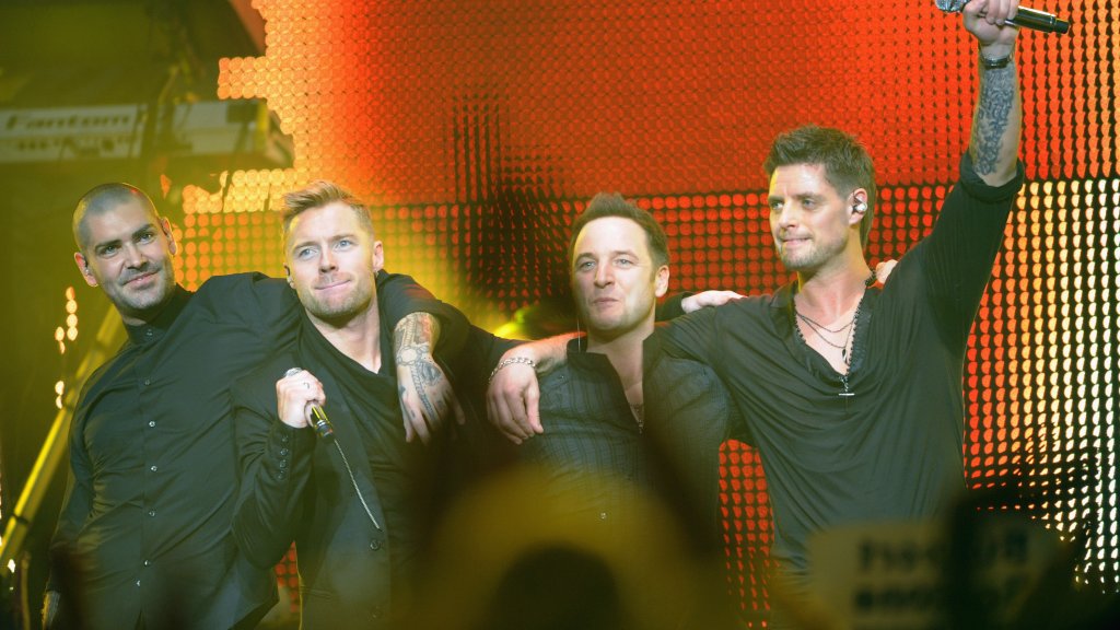 Boyzone Join Ronan Keating on Stage At The Royal Albert Hall