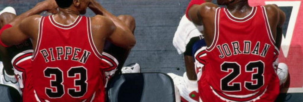 Скоти Пипън и Майкъл Джордан са сред най-великите играчи.