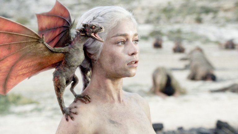 Емилия Кларк
Героинята на Кларк от Game of Thrones е толкова популярна, че хора кръщаваха децата си Денерис или Халиси. Но прехвърли ли се тази популярност върху актрисата?