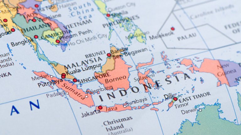 Индонезия включва десетки хиляди острови и е най-големият архипелаг в света