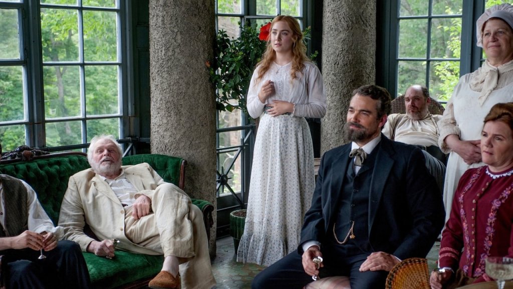 \"Чайка\" (The Seagull)
Истинско предизвикателство е да заснемаш една от най-известните пиеси на Чехов - \"Чайка\". Сърша Ронан продължава с интересните роли, сега на ред е Нина Заречная. А до нея застават Елизабет Мос и Анет Бенинг. Актрисата Ирина 