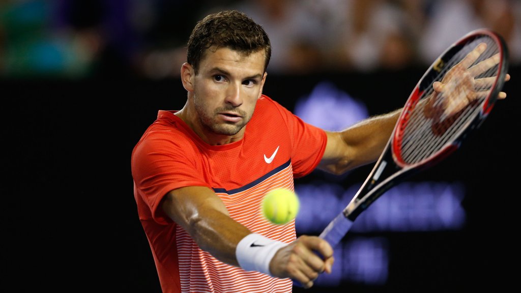 australian open, григор димитров, роджър федерер