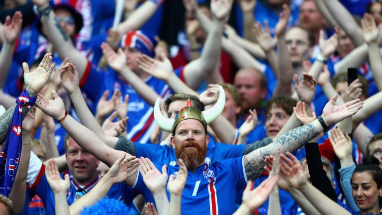 Европа: Исландия (21) – първо участие