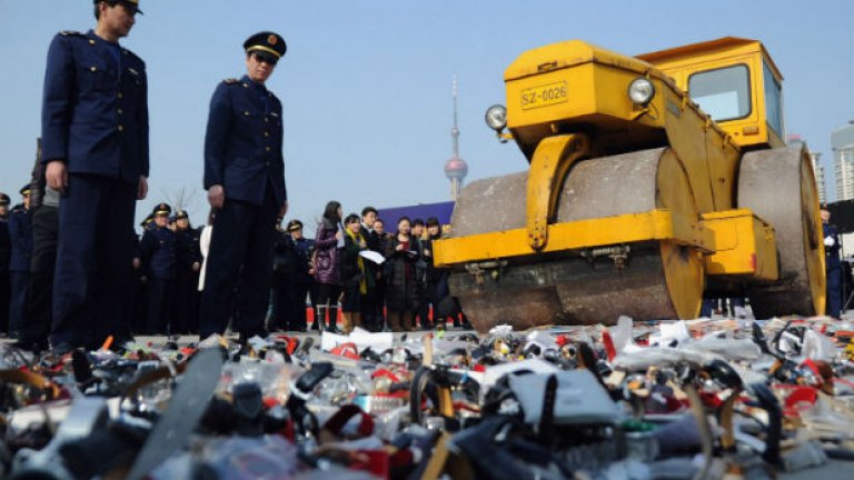 Китайските власти се опитват да преборят кражбите на интелектуална собственост, но далеч не е толкова лесно