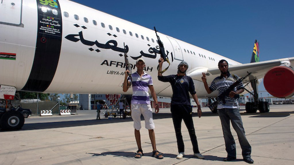Rebels on board Gaddafi's 'Air Force One' - Tripoli