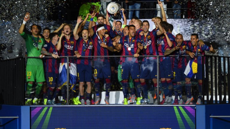 Барселона започва защитата на трофея в група с Леверкузен, Рома и БАТЕ.