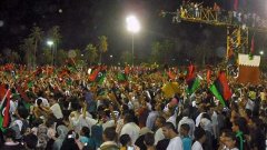 Освободилият се народ на Либия се радва на подвига на националния си отбор
