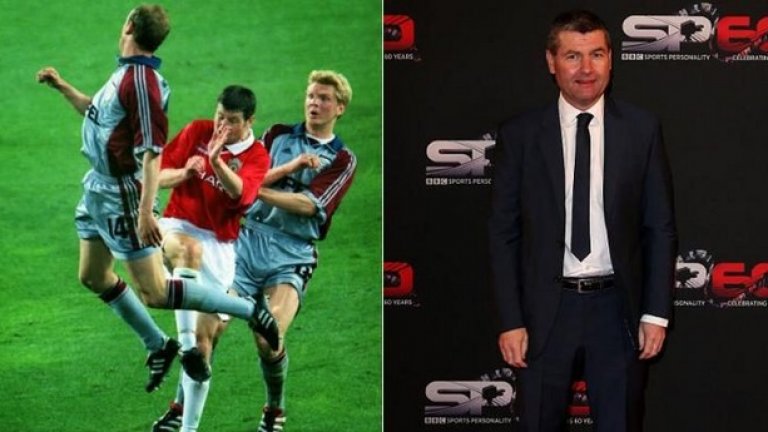 Денис Ъруин. Игра в Юнайтед от 1990 и 2002 г., а след това завърши кариерата си с двегодишен престой в Уулвърхемптън. После работи като коментатор за RTE и MUTV, а днес има своя колонка в ирландския вестник Sunday World.