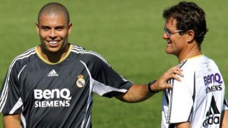 Роналдо и Капело работеха заедно в Реал Мадрид.