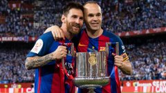 Андрес Иниеста и Лионел Меси са най-декорираните футболисти в историята на клуба с по 30 трофея