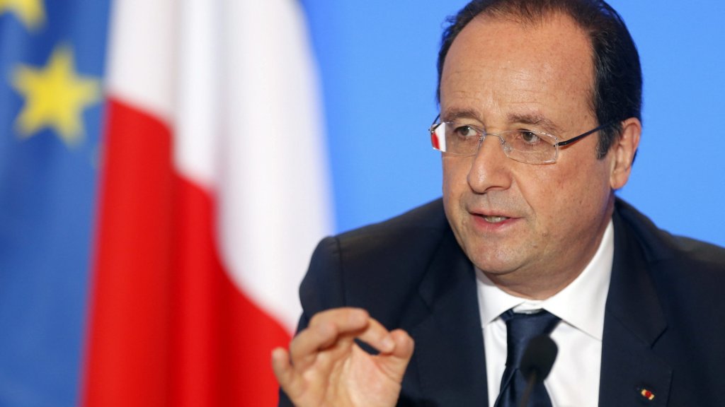 EL PRESIDENTE FRANCÉS, FRANÇOIS HOLLANDE, VISITA LA ESCUELA DE INGENIERÍA AERONÁUTICA