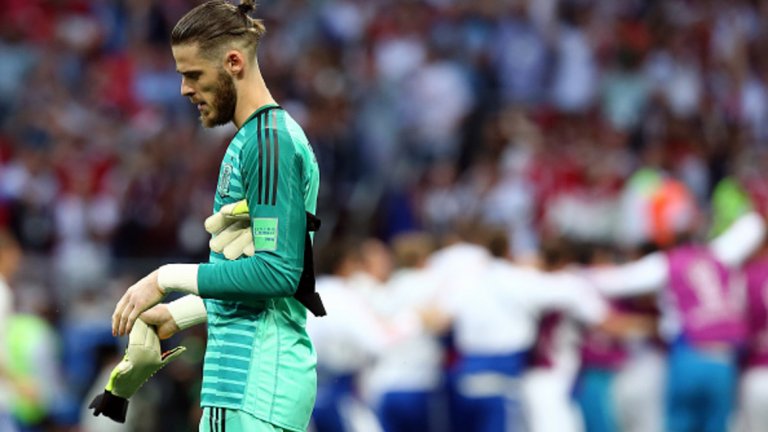 Срещу Иран не трябваше да се намесва нито веднъж, тъй като иранците нямаха нито един точен удар. Единственото си спасяване Де Хеа направи срещу Мароко, останал очи в очи с Халид Бутаиб.