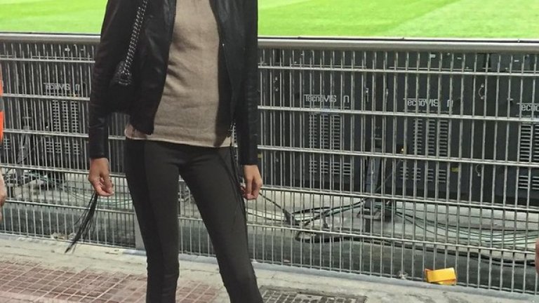 Присъствието на Кейт двубоите на Милан в Серия А провокираха много слухове.