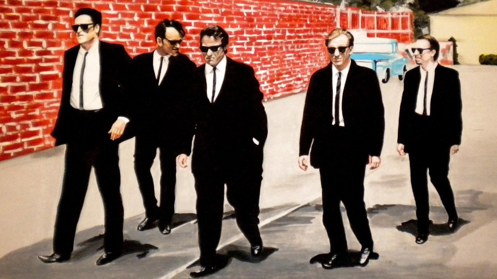 \"Глутница кучета\" или \"Кучета е резерв\" или най-добре  \"Reservoir dogs\" e е дебютният филм на Тарантино като режисьор предхождащ \"Криминале\" от 1994 година. Участват Тим Рот, Стив Бушеми, Харви Кайтел и Майкъл Мъдсън. Класически Тарантино с рязане