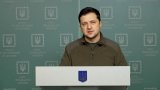 Фалшив клип показа как украинският президент се предава, а Киев отговори с "Няма да свалим оръжията"
