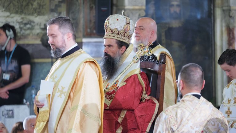Интронизацията на патриарх Даниил (снимки)