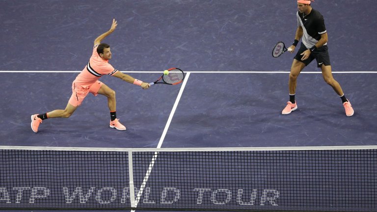 Димитров и Дел Потро загубиха за 69 минути игра