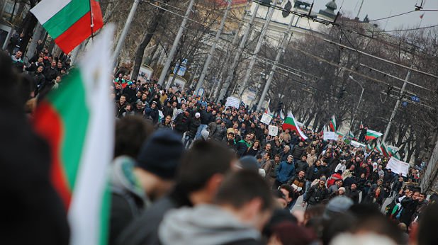 България протестира
