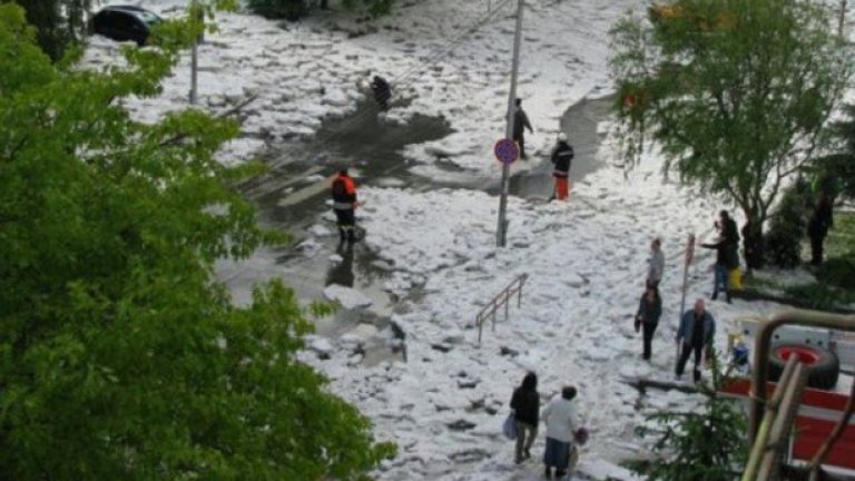 Така изглеждаше градът