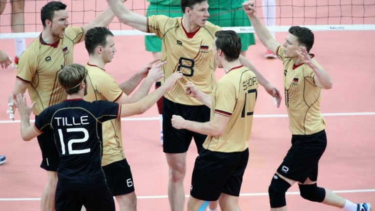 Германците взеха своето и се окичиха със златните медали.