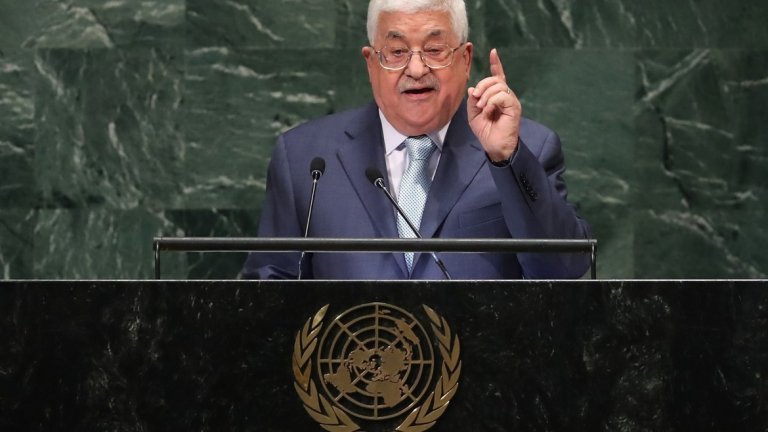 Махмуд Абас иска международната общност да осъди израелските действия на палестински територии.