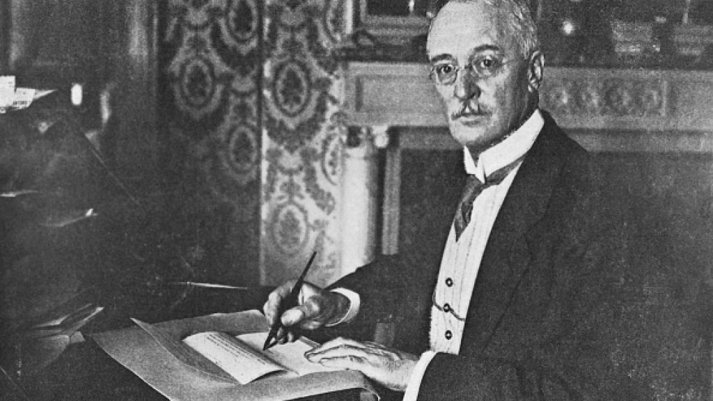 (Original Caption) Diesel: Dr. Rudolf, the inventor of the Diesel Engine.