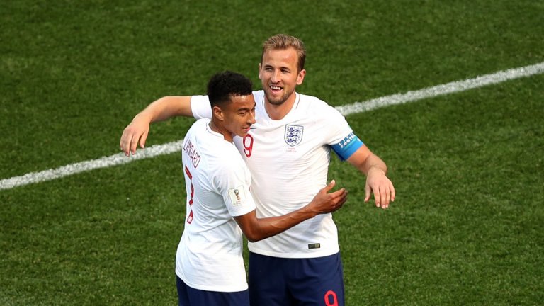 Англия заема първото място в група G заради по-малкото си получени наказателни картони