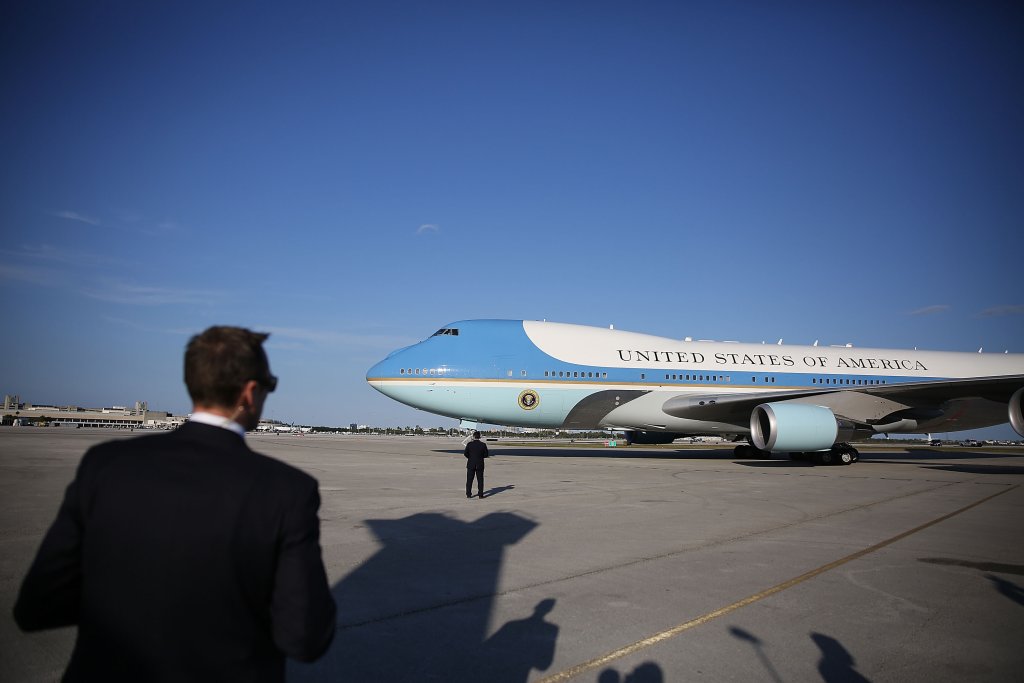 Donald Trump Spends The Weekend In Palm Beach