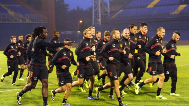 Националният отбор на Белгия отмени днешната си тренировка
