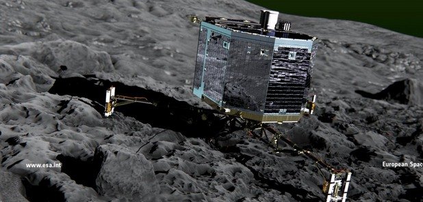 Апаратът, който яхна комета, умира